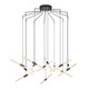 Sonneman - 2896.25 - LED Pendant - Ballet - Satin Black