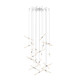 Sonneman - 2897.16 - LED Pendant - Ballet - Bright Satin Aluminum