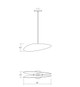 Papillons LED Pendant (2901.25-CW)