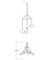 Papillons LED Pendant (2902.25W)