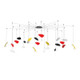 Sonneman - 2909.25M - LED Pendant - Papillons - Satin Black