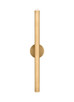Visual Comfort Modern - KWWS10727NB - LED Wall Sconce - Ebell - Natural Brass