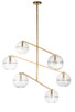Lowing LED Chandelier (SLCH354CPAB-L)