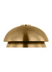Visual Comfort Modern - SLFM13627NB - LED Flush Mount - Shanti - Natural Brass