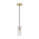 Visual Comfort Modern - SLPD277CNB - One Light Pendant - Horizon - Natural Brass
