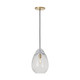 Visual Comfort Modern - SLPD279CNB - One Light Pendant - Alina - Natural Brass