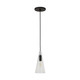 Visual Comfort Modern - SLPD281CB - One Light Pendant - Selina - Nightshade Black