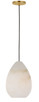 Alina One Light Pendant (SLPD544ALBHAB)