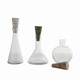 Arteriors - 4633 - Decanters Set of 3 - Oaklee - Clear