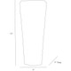 Karina One Light Wall Sconce (49132)