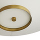 Decker Three Light Flush Mount (49381)