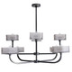 Louis Eight Light Chandelier (DLC40)