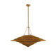 Arteriors - DLI10 - Three Light Pendant - Lexa - Vintage Brass