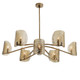 Natasha Nine Light Chandelier (DLI12)