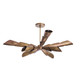 Morgan Eight Light Flush Mount (DLI13)
