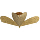Arteriors - DMI28 - Four Light Flush Mount - Lucinda - Antique Brass