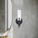 manufacturer_finish:Clear Ribbed Glass/Matte Black