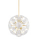 Mitzi - H1004809-AGB - Nine Light Chandelier - Tamara - Aged Brass