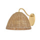 Mitzi - H1081101-AGB - One Light Wall Sconce - Katniss - Aged Brass