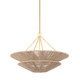Corbett Lighting - 412-30-GL - Six Light Pendant - Tropea - Gold Leaf
