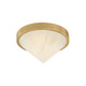 Corbett Lighting - 506-06-VB - LED Flush Mount - Colmar - Vintage Brass