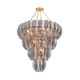 Corbett Lighting - 518-44-VGL - 18 Light Chandelier - Anatase - Vintage Gold Leaf