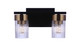 Bond Street Two Light Vanity (11811FBSB2)