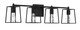 Craftmade - 12132FB4 - Four Light Vanity - Dunn - Flat Black