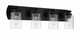 Craftmade - 17631FB4 - Four Light Vanity - Hendrix - Flat Black