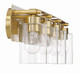 Hendrix Four Light Vanity (17631SB4)