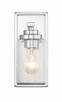Clark One Light Wall Sconce (20404CH1)