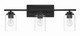 Craftmade - 20425FB3 - Three Light Vanity - Clark - Flat Black