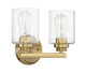Craftmade - 50502-SB - Two Light Vanity - Bolden - Satin Brass