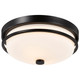 Neval Two Light Flush Mount (60-5586)