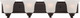 Nuvo Lighting - 60-5694 - Four Light Vanity - Elizabeth - Sudbury Bronze