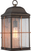 Nuvo Lighting - 60-5833 - One Light Outdoor Wall Lantern - Howell - Bronze / Copper Accents