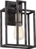 Nuvo Lighting - 60-5856 - One Light Wall Sconce - Lake - Iron Black / Brushed Nickel