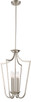 Nuvo Lighting - 60-5876 - Four Light Pendant - Laguna - Brushed Nickel