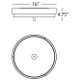 Elliott LED Flushmount (917)