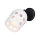 Dottie One Light Wall Sconce (21241WTBK)