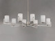 Dart Eight Light Chandelier (21288SWSN)