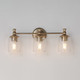 Swirl Three Light Bath Vanity (21353CRSCH)