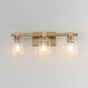 Cubos Three Light Bath Vanity (21383CLNAB)