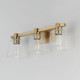 Cubos Three Light Bath Vanity (21383CLNAB)