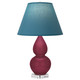 Robert Abbey - SM13B - One Light Accent Lamp - Small Double Gourd - Sugar Plum Glazed Ceramic w/Lucite