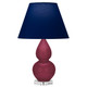 Robert Abbey - SM13N - One Light Accent Lamp - Small Double Gourd - Sugar Plum Glazed Ceramic w/Lucite
