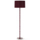 Robert Abbey - SM74X - One Light Floor Lamp - Kane - Pumpkin w/Polished Nickel