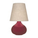 Robert Abbey - SM91 - One Light Accent Lamp - Small June - Sugar Plum Glazed Ceramic