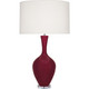 Robert Abbey - SM980 - One Light Table Lamp - Audrey - Sugar Plum Glazed Ceramic
