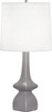 Robert Abbey - ST210 - One Light Table Lamp - Jasmine - Smokey Taupe Glazed Ceramic